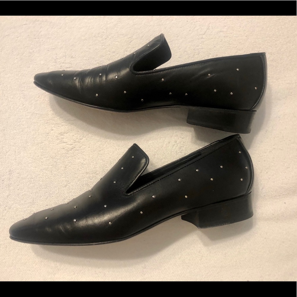 Rag & Bone Tate Studded Leather Loafers